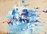 Li Zhong-Sheng, Abstract, Watercolor on paper