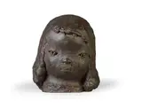 Yoshitomo Nara, Study for Auspicious Heavens, 2019, Bronze, edition no. 7/7