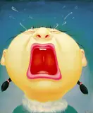 Yin Jun, Delightful Crying-03, 2006, Oil on canvas