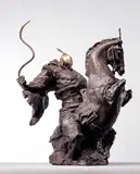 Ren Zhe, Warrior on Rearing Horse, 2006, Bronze, AP1