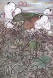 Jia Gang, Missing Lao Shi No. 2, 2004, Oil on canvas
