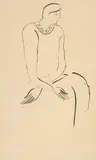 Sanyu, Lady with Pearl Necklace