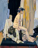 Xin Dongwang, Nude, 1999, Oil on canvas