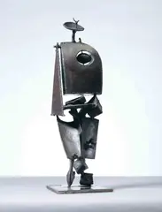 Wu Dechun, Standing Woman, 2003, Iron (unique)