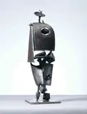 Wu Dechun, Standing Woman, 2003, Iron (unique)