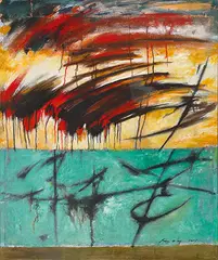 John Way, Elegant Demeanor, 2001, Oil on canvas