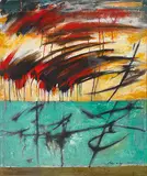 John Way, Elegant Demeanor, 2001, Oil on canvas