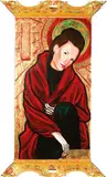 J. C. Kuo, Saint Taiwan - Mellow, 1996, Acrylic on canvas with painted wooden frame