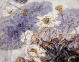 Lei Shuang, Lotus, 1999, Oil on canvas