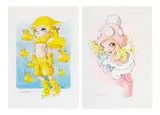 Ducky Brigade; Blue Bear (a set of 2) by Hiroyuki Matsuura, 2019, Watercolor, pencil on paper, sold Dec 2022