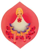 Rieko Sakurai, Cosmic Girl  I, 2007, Oil on Canvas