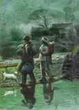 Luo Zhongli, Back to Hometown, 1983, Oil on canvas