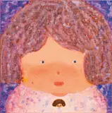 Lo Chiao-Ling, Ideal Type – Comic Girl, 2021, Acrylic on linen
