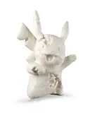 Pokémon & Daniel Arsham, Eroded Pikachu, 2020, Resin and aluminium oxide, edition no.406/500