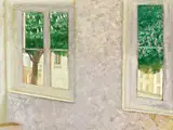 Taï Hoi-Ying, Janela (Window), 1985-1986, Oil on panel