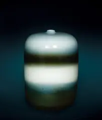 Wang Shiu-kung, Vase With Splashed-ink Landscape Decoration, 1989, Ceramics