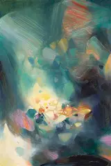 Chu Teh-chun, L'irreel, 2005, Oil on canvas