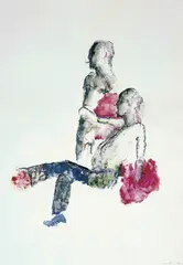 Ren Xiaolin, 2002 NO. 5, 2002, Oil on paper