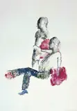 Ren Xiaolin, 2002 NO. 5, 2002, Oil on paper