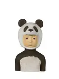 Satoru Koizumi, Giant Panda, 2017, Woodcarving, polychrome, resin