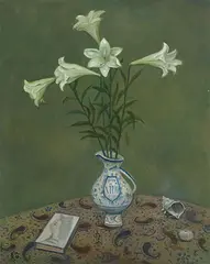 Chen Ching-Jung, Lily, Oil on canvas