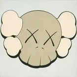 Untitled by Kaws, 1999, Acrylic on canvas, sold Dec 2021