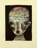 Izumi Katō, LIKE A ROLLING SNOWBALL, 2019, Lithograph, edition no. 279/300