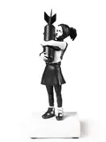 Banksy, Bomb Hugger, 2017, Resin