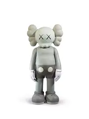4 FT Companion (Gray) by Kaws, 2007, Painted cast vinyl, edition of 100, sold Nov 2016