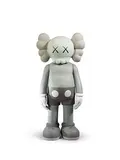 Kaws, 4 FT Companion (Gray), 2007, Painted cast vinyl, edition of 100