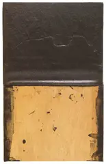 Takesada Matsutani, Landscape, 2000, Wood, canvas, glue, graphite paint