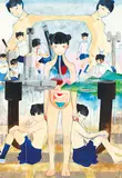 Ryoko Kato, Roll Screen & Stomach (a set of 2), 2003, Mixed Media (Roll Screen)<br />Acrylic on paper (Stomach)