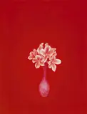 Liao Horng-shing, Vase of Flowers, Gouache on paper
