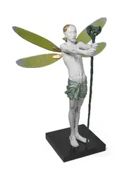 Peng Kuan-jun, Authority, 2006, Bronze, glass, edition 9/10