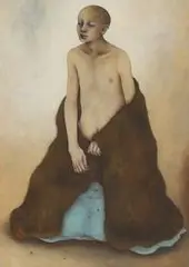 Drop by Iida Kiriko, 2010, Oil on board, offered Jul 2020