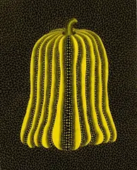 Yayoi Kusama, Pumpkin, 1990, Acrylic on canvas