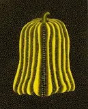 Yayoi Kusama, Pumpkin, 1990, Acrylic on canvas