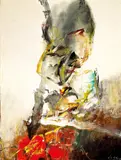 Chuang Che, Variation on Shesshu's Broken Ink Landscape