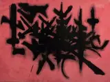 Georges Mathieu, Ocydrome, 1979, Oil on canvas