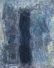 Paul Chiang, Hundred Year Temple 96-01, 1995-1996, Oil on linen