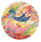 Untitled (ARP17-010) by Ayako Rokkaku, 2017, Acrylic on canvas, sold Dec 2020
