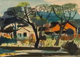 Shiy De-jinn, Colorful Village Scene