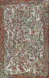 George Chann, Oracle Script Transformation, Oil on canvas, collage
