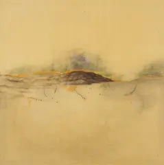 Ji Dachun, Volcano Swim, 2005, Mixed media on canvas