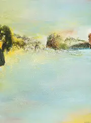 Zao Wou-ki, 23.11.83, 1983, Oil on canvas