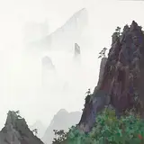 Pang Jiun, Landscape with Clouds
