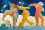 Fu Ching-Li, Who Ate the Candy?, 2008, Oil on canvas