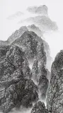 Hsia Yi Fu, Landscape, 2012, Ink on paper