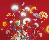 Thierry Feuz, Psychotropical Purple Anima, 2021, Lacquer, acrylic on canvas