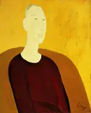 Chiu Ya-tsai, Young Man, Oil on canvas
